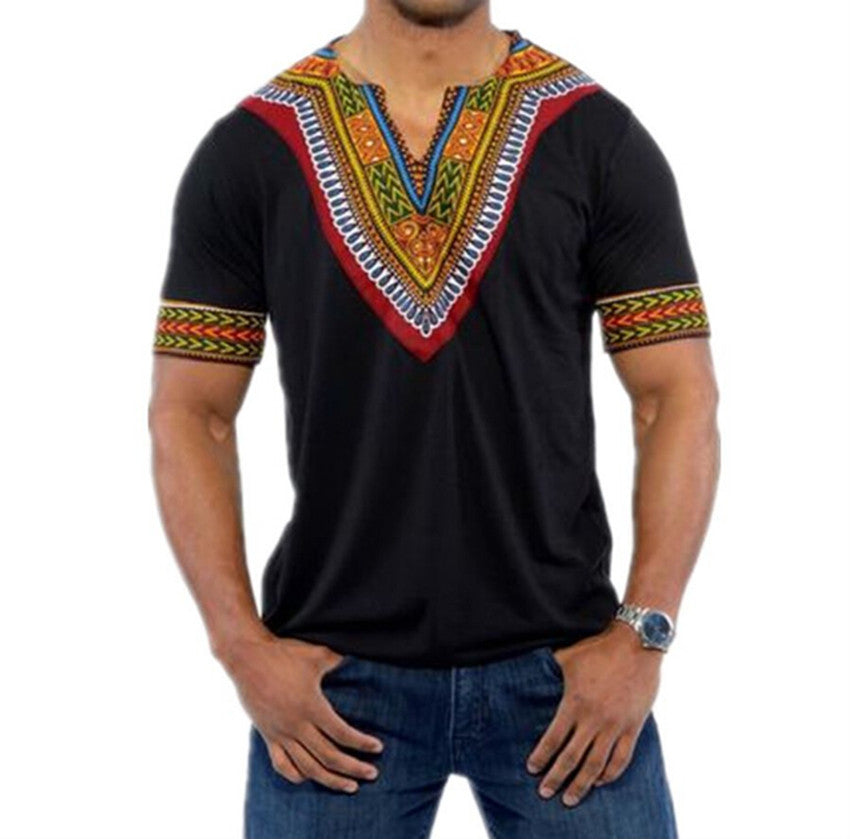 The Dominant Black Tribal T-Shirt | CATICA Couture - CATICA Couture