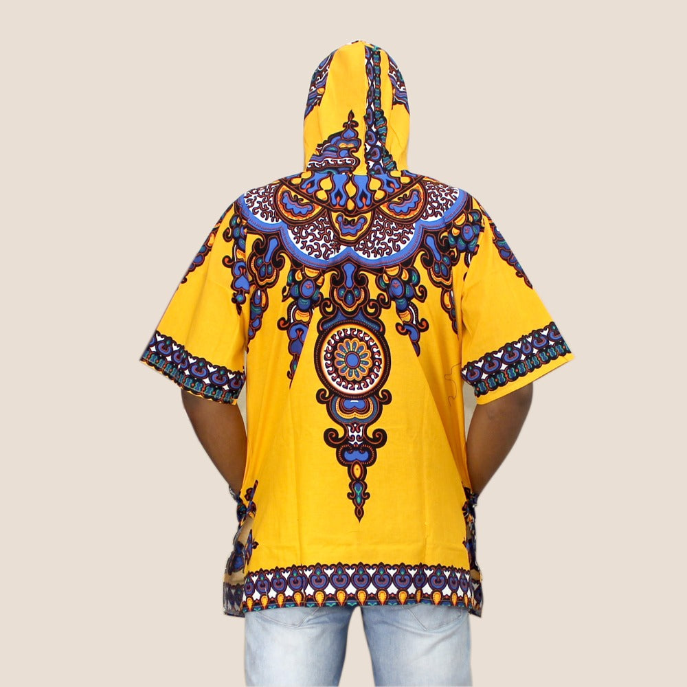 Dashiki T-Shirt Hoodie - CATICA Couture