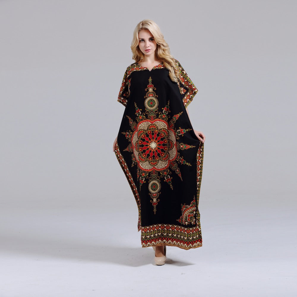 Dashiki Long Dress | CATICA Couture - CATICA Couture