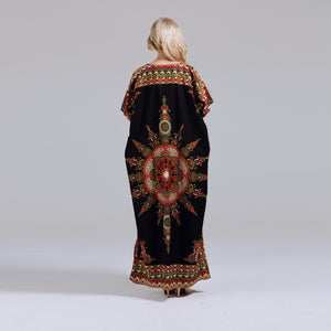 Dashiki Long Dress | CATICA Couture - CATICA Couture