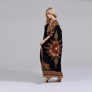 Dashiki Long Dress | CATICA Couture - CATICA Couture