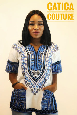 Open image in slideshow, Traditional African Dashiki | CATICA Couture - CATICA Couture

