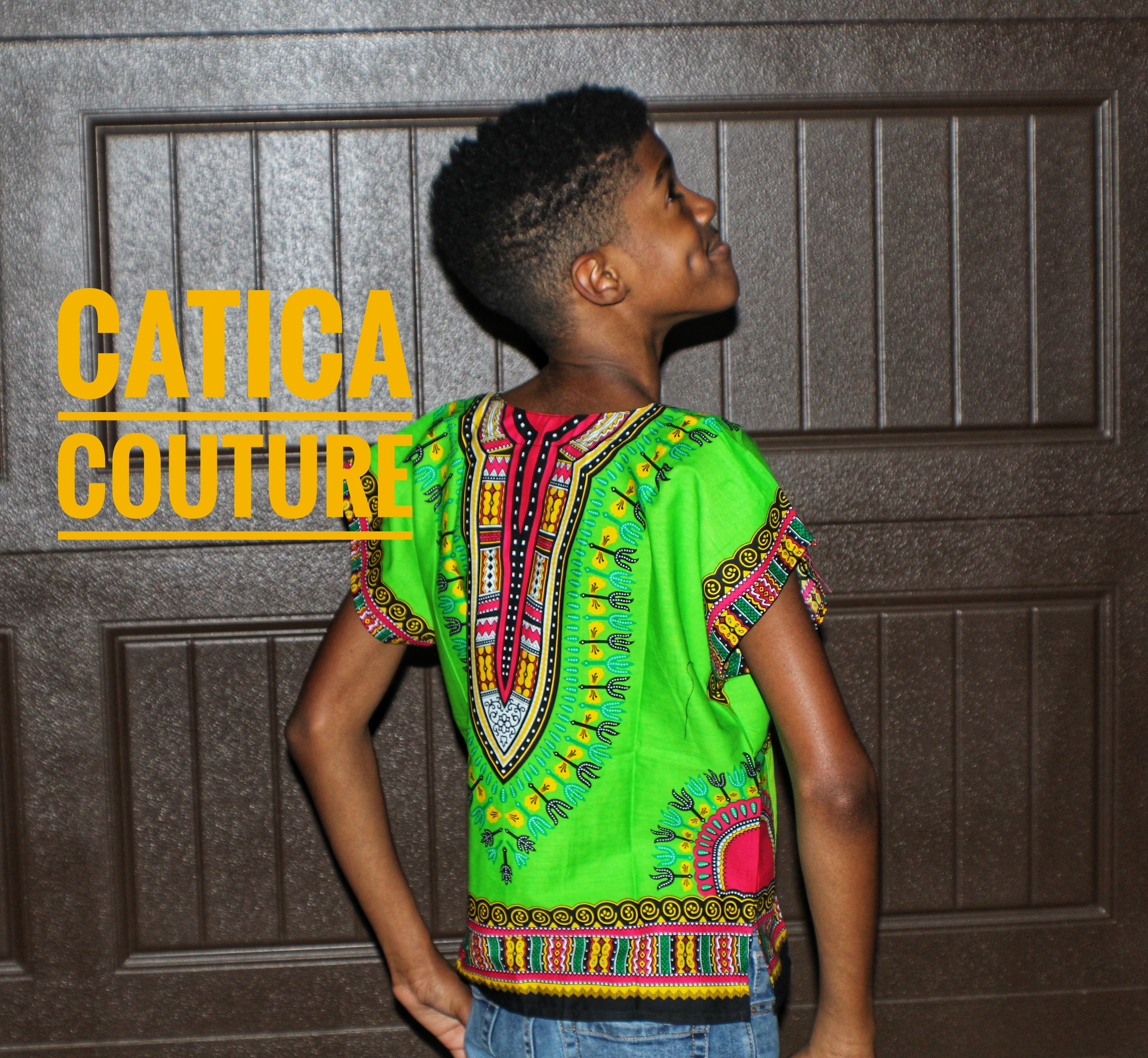 The Future Kids Dashiki Shirt Unisex | CATICA Couture - CATICA Couture