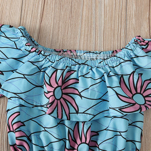 Dashiki African Style Print Romper For Toddler Baby Girls | CATICA Couture - CATICA Couture