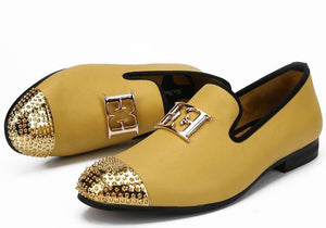 Open image in slideshow, Elegantly Exquisite Men&#39;s Loafers | CATICA Couture - CATICA Couture
