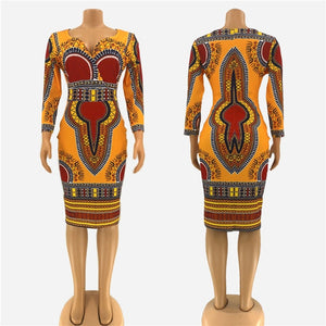 Open image in slideshow, Miss Dashiki Dress | CATICA Couture - CATICA Couture
