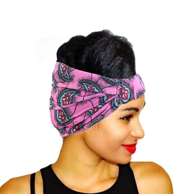 African Print Cotton Headband / Elastic Headwear | CATICA Couture - CATICA Couture