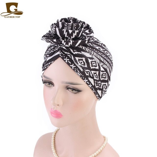 African Print Women Head Bandana Cotton With Matching Earring Balaclava  Headscarf Mujer Headband Set Hair Accessories 231221 From Bong05, $16.2