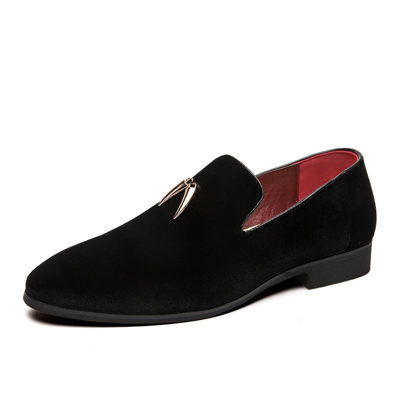 The Horn - Velvet Loafers  | CATICA Couture - CATICA Couture