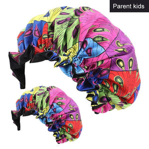 Open image in slideshow, African Print Mommy And Me Bonnet Set | CATICA Couture - CATICA Couture

