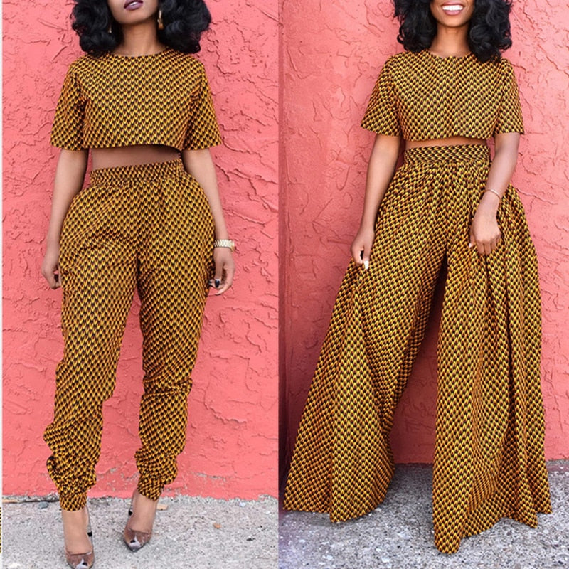 The Low Trouser and Blouse Set | CATICA Couture - CATICA Couture