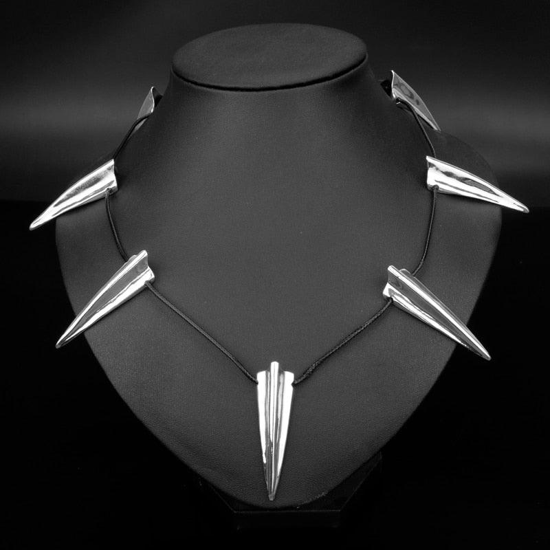 Wakanda King T'challa Necklace Etched Claw Pendant Necklace Men Jewelry | CATICA Couture - CATICA Couture