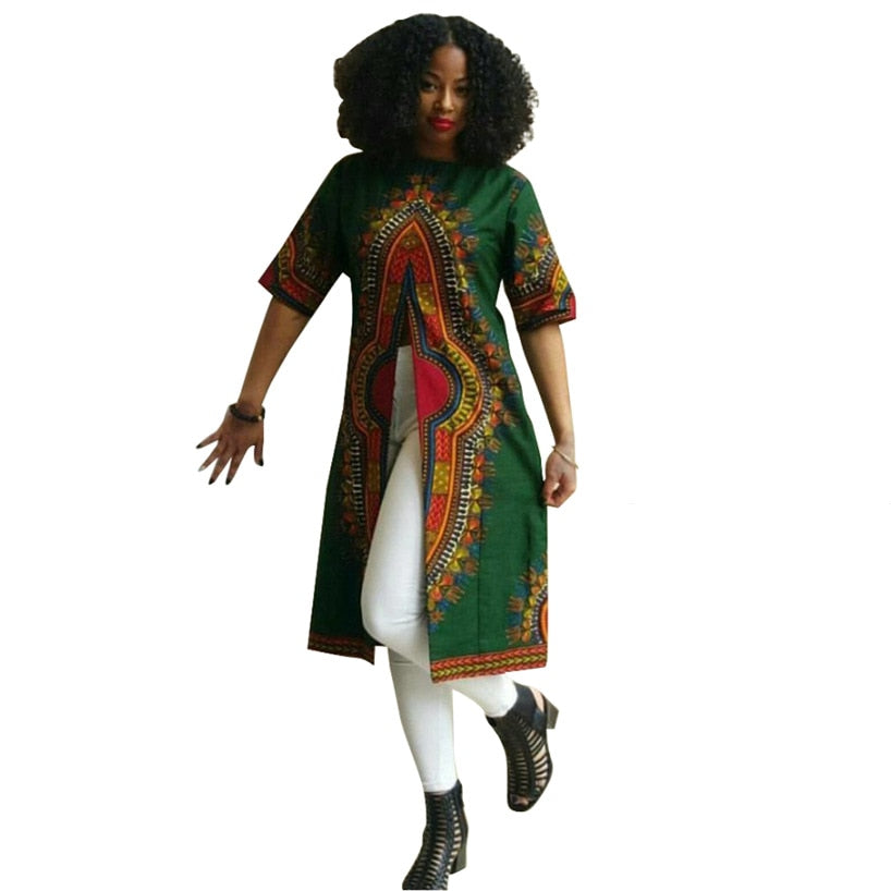 Dashiki Kimono (Throw-over) | CATICA Couture - CATICA Couture